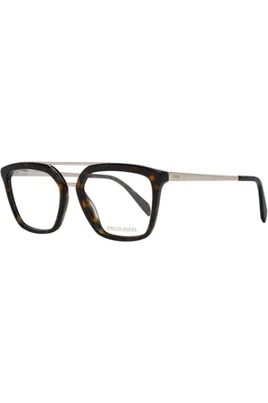 Emilio Pucci Akcesoria, Kobieta, brązowy, ONE SIZE, Brązowe Okulary Optyczne Aviator dla Kobiet