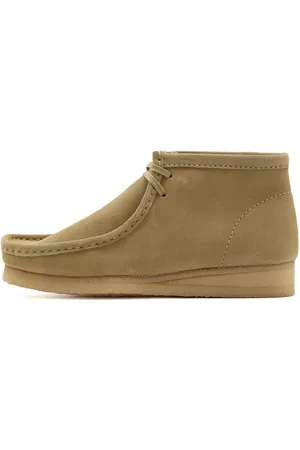 Clarks Buty, Mężczyzna, Beżowy, 41 1/2 EU, Zamsz, Wallabee Boot