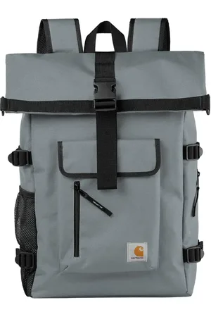 Carhartt Torebki, unisex, Szary, ONE SIZE, Poliester, Minimalistyczny Plecak Dove Grey
