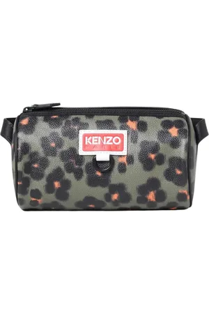 Kenzo Torebki, Kobieta, Wielobarwność, ONE SIZE, Torba na ramię w panterkę