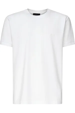FAY Koszulki, Mężczyzna, Biały, XL, Białe T-shirty i Pola z Logo