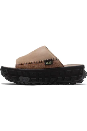 UGG Buty, Kobieta, Beżowy, 35 EU, Zamsz, Wygodne i stylowe klapki