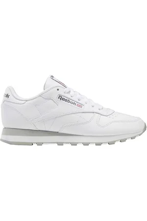 Reebok Buty, Mężczyzna, Biały, 44 EU, Klasyczne Skórzane Sneakersy