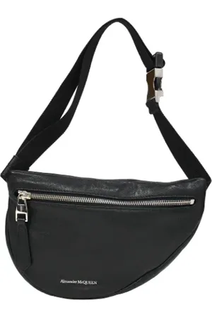 Alexander McQueen Pre-owned, Mężczyzna, Czarny, ONE SIZE, Skóra, Pre-owned Leather crossbody-bags