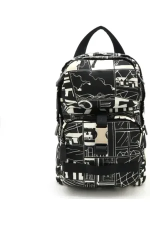 Prada Pre-owned, Mężczyzna, Czarny, ONE SIZE, Skóra, Pre-owned skórzane torby na ramię