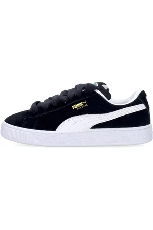 PUMA Buty, Mężczyzna, Czarny, 42 EU, Suede XL Czarne/Białe Sneakersy