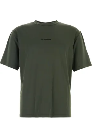 Jil Sander Koszulki, Mężczyzna, Zielony, M, Stylowa kolekcja T-shirtów dla Ciebie