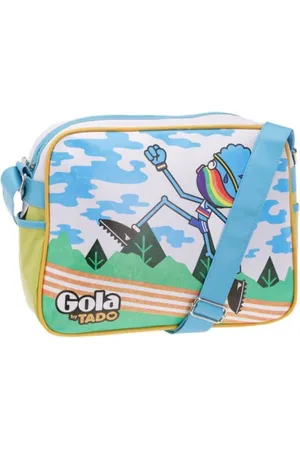 Gola Torebki, Kobieta, Wielobarwność, ONE SIZE, Biała Syntetyczna Damska Torebka Urban Chic