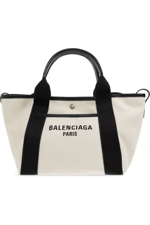 Balenciaga Torebki, Kobieta, Beżowy, ONE SIZE, Len, Torba `Biarritz Small` typu `shopper`