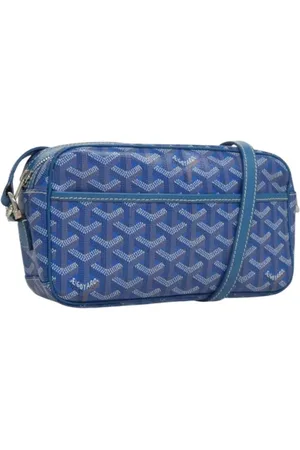 GOYARD Pre-owned, Kobieta, Niebieski, ONE SIZE, Skóra, Pre-owned skórzane torby na ramię