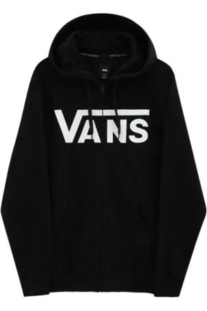 Vans Bluzy, Mężczyzna, Czarny, S, Klasyczny Zip Hoodie II