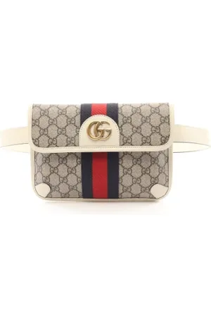 Gucci Pre-owned, Kobieta, Beżowy, ONE SIZE, Skóra, Pre-owned Leather gucci-bags