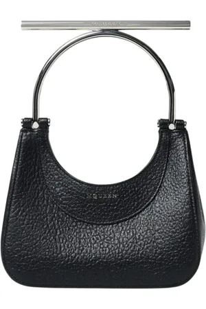 Alexander McQueen Torebki, Kobieta, Czarny, ONE SIZE, Elegancka Mini Torba z Uchwytem