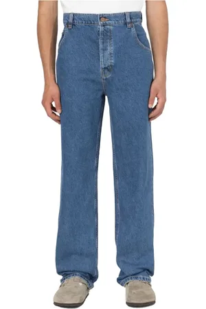 Dickies Jeansy, Mężczyzna, Niebieski, W31 L32, Denim, Spodnie Dżinsowe w Stylu Thomasville