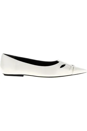 Marc Jacobs Buty, Kobieta, Biały, 36 EU, Czarne Lakierowane Baletki