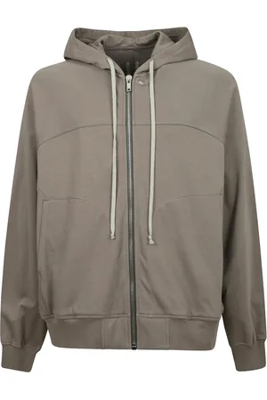 Rick Owens Bluzy, Mężczyzna, Beżowy, L, Windbreaker Bluza
