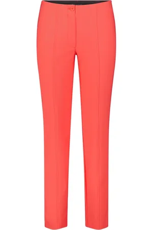 Betty Barclay Spodnie, Kobieta, Czerwony, 2XL, Eleganckie spodnie Slim Fit