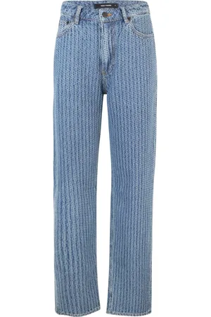 Daily paper Jeansy, Kobieta, Niebieski, S, Denim, Niebieskie Spodnie z Denimu