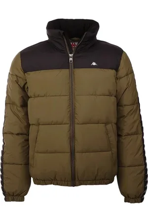 Kappa Kurtki, Mężczyzna, brązowy, L, Kurtka Męska Zimowa, Regular Fit