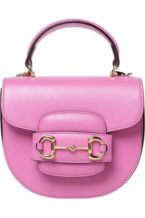 Gucci Torebki, Kobieta, Różowy, ONE SIZE, Różowa Horsebit Mini Torba