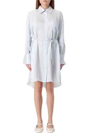 Fabiana Filippi Sukienki, Kobieta, Niebieski, M, Elegancka Niebieska Sukienka Midi