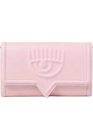 Chiara Ferragni Torebki, Kobieta, Różowy, ONE SIZE, Portfel Oko Clutch
