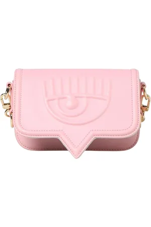 Chiara Ferragni Torebki, Kobieta, Różowy, ONE SIZE, Różowa Eye Bag Chain Strap