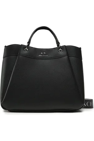Armani Exchange Torebki, Kobieta, Czarny, ONE SIZE, Czarna Torba Damska