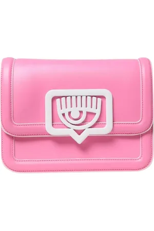 Chiara Ferragni Torebki, Kobieta, Różowy, ONE SIZE, Fuchsia Eye Logo Crossbody Torba