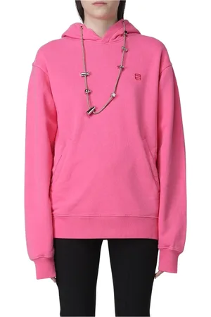 AMBUSH Bluzy, Kobieta, Różowy, S, Różowy Oversized Hoodie Sweatshirt