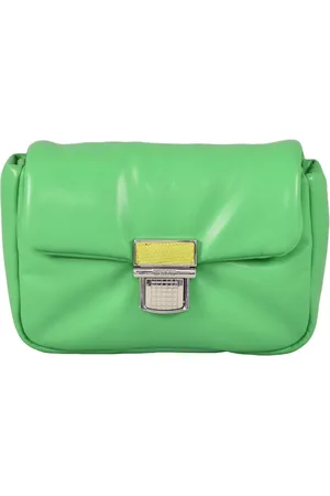 Msgm Torebki, Kobieta, Zielony, ONE SIZE, Stylowa torba z PU