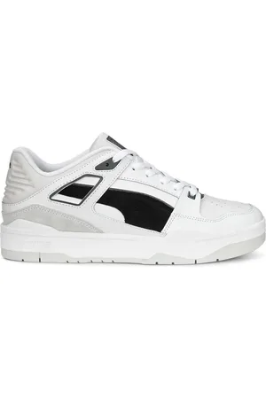 PUMA Buty, Mężczyzna, Wielobarwność, 45 EU, Suede Slipstream Białe Sneakersy