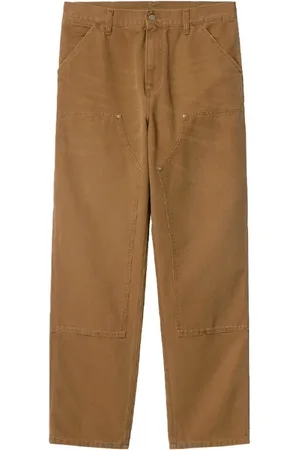 Carhartt Spodnie, Mężczyzna, brązowy, W34 L34, Spodnie z Podwójnymi Kolanami