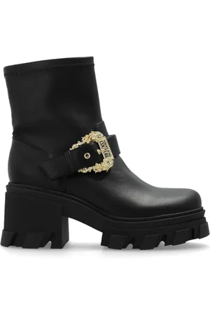 VERSACE Buty, Kobieta, Czarny, 37 EU, Botki