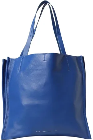 Proenza Schouler Torebki, Kobieta, Niebieski, ONE SIZE, Niebieska Torba Torebka Skórzana