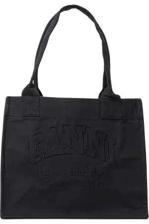 Ganni Torebki, Kobieta, Czarny, ONE SIZE, Stylowa Czarna Torba Torebka