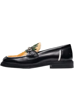 Filling pieces Buty, Mężczyzna, Czarny, 41 EU, Skóra, Loafer Ananas