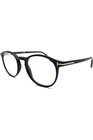 Tom Ford Akcesoria, Kobieta, Czarny, 48 MM, Czarne Oprawki Optyczne Akcesoria Damskie