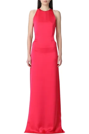 GENNY Sukienki, Kobieta, Różowy, 2XS, Fuchsia Maxi Sukienka dla Kobiet