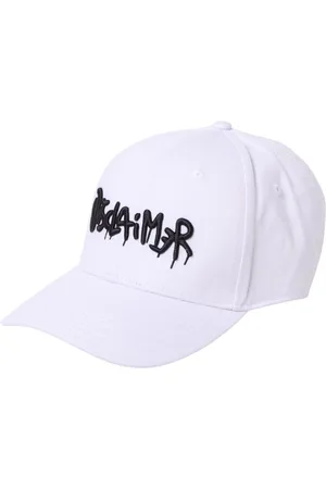 DISCLAIMER Akcesoria, Kobieta, Biały, ONE SIZE, Graffiti Baseball Cap