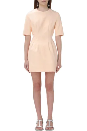 Sportmax Sukienki, Kobieta, Różowy, S, Elegancka Rozowa Sukienka