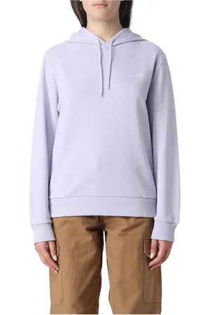 A.P.C. Bluzy, Kobieta, Fioletowy, L, Wygodny Liliowy Hoodie