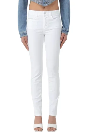 Liu Jo Jeansy, Kobieta, Biały, W32, Białe Skinny Jeansy dla Kobiet