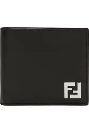 Fendi Akcesoria, Mężczyzna, Czarny, ONE SIZE, Portfele i Etui na Karty Poziome