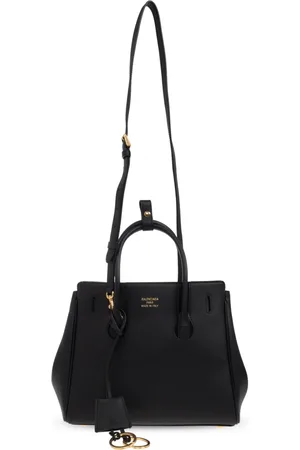 Balenciaga Torebki, Kobieta, Czarny, ONE SIZE, Len, Torba do ręki `Hampton Mini`
