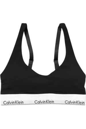 Calvin Klein Bielizna, Kobieta, Czarny, M, Elegancki Wygodny Bralette dla Kobiet