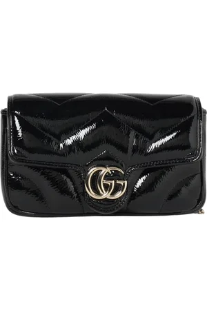 Gucci Torebki, Kobieta, Czarny, ONE SIZE, Czarna Matelassé Mini Clutch
