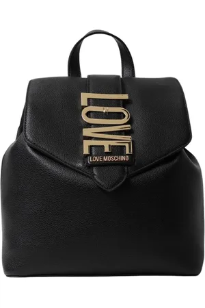 Moschino Torebki, Kobieta, Czarny, ONE SIZE, Stylowy Czarny Plecak dla Kobiet