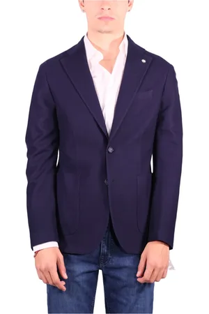 Manuel Ritz Kurtki, Mężczyzna, Niebieski, 2XL, Bawełna, Niebieska Kurtka Bawełniana Linia Nuvola