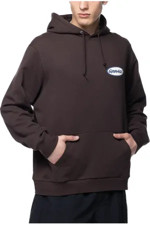 Gramicci Bluzy, Mężczyzna, brązowy, L, Oval Hooded Sweatshirt